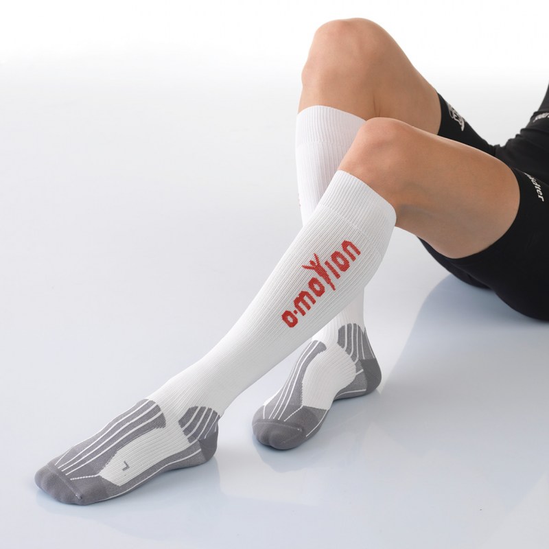 O-motion Compression Regular Socks Weiss